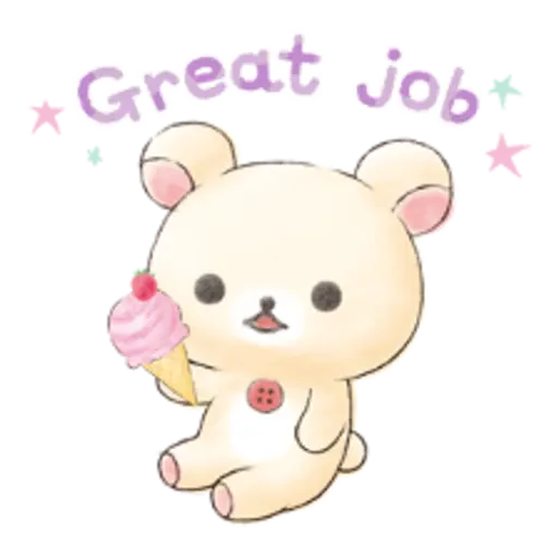 Rilakkuma:Korilakkuma Happy Ice cream 