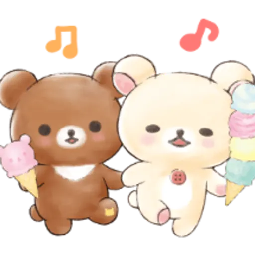 Rilakkuma:Korilakkuma Happy Ice cream 