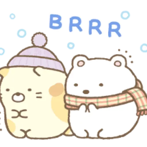 Sumikko Gurashi Winter Stickers 
