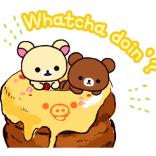 Rilakkuma Everyday Stickers 