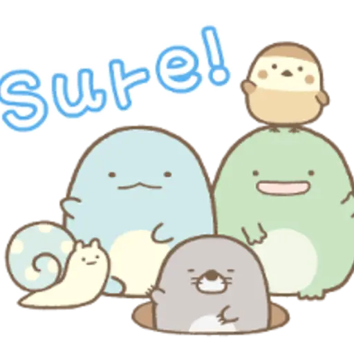 Sumikko Gurashi: Relaxed and Polite 