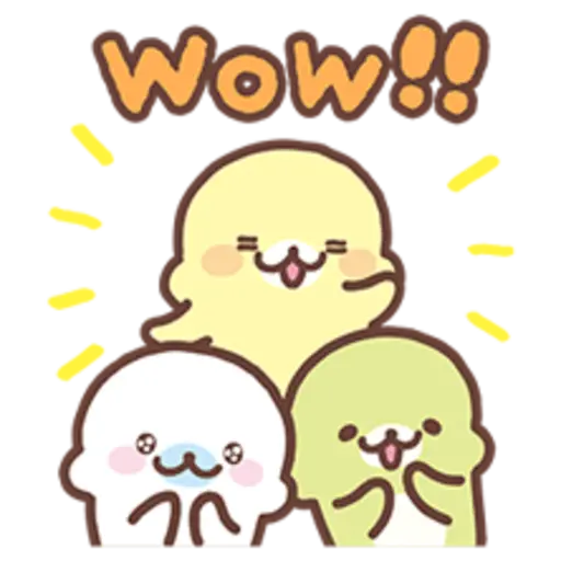 Mamegoma Pop-Up Stickers 