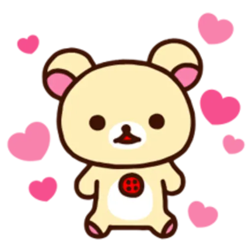 Rilakkuma Pop-Up Stickers 