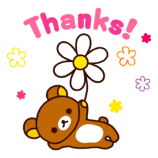 Rilakkuma Pop-Up Stickers 