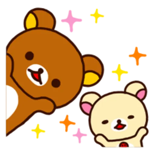 Rilakkuma Pop-Up Stickers 