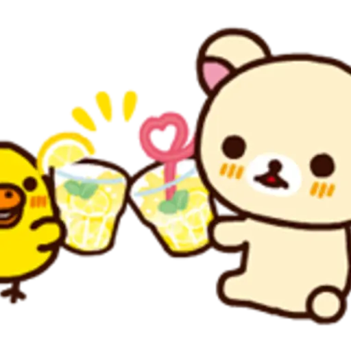 Rilakkuma Animated Stickers 