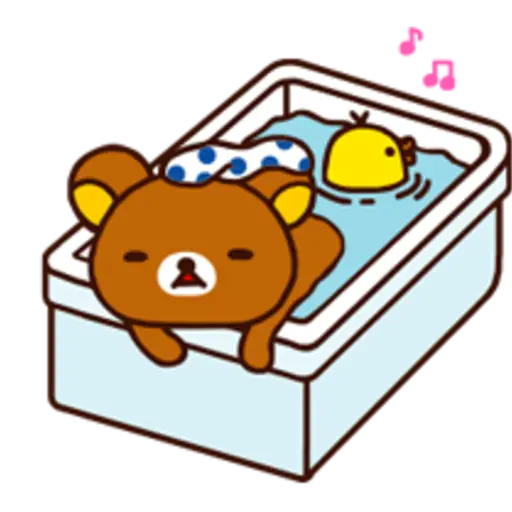 Rilakkuma Animated Stickers 