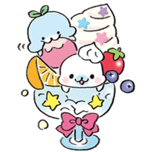 Mamegoma Silly Sticker Set 