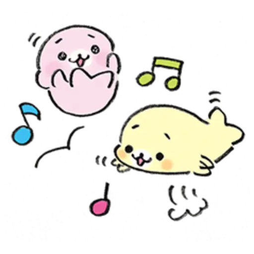Mamegoma Silly Sticker Set 