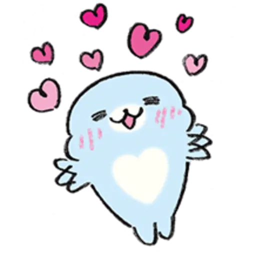 Mamegoma Silly Sticker Set 