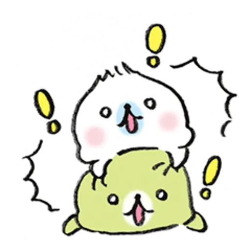 Mamegoma Silly Sticker Set 