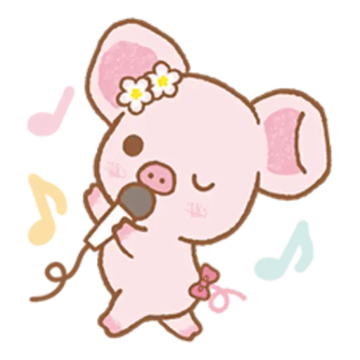 Piggy girl Pinkish Days 