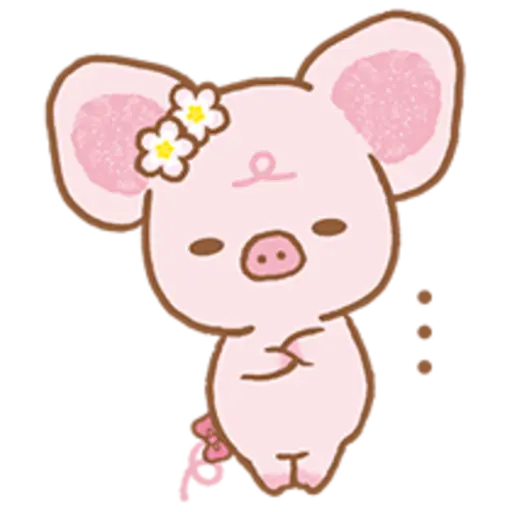 Piggy girl Pinkish Days 