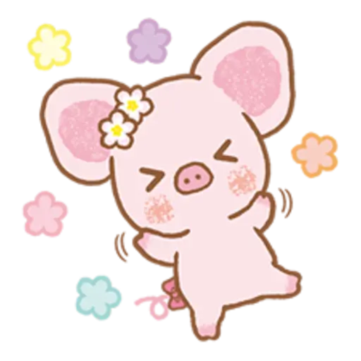 Piggy girl Pinkish Days 