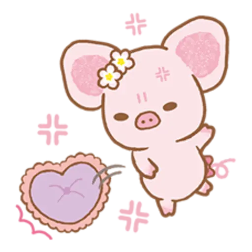 Piggy girl Pinkish Days 