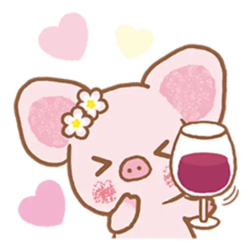Piggy girl Pinkish Days 