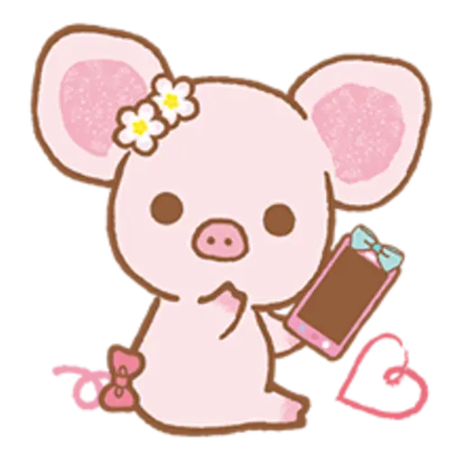 Piggy girl Pinkish Days 