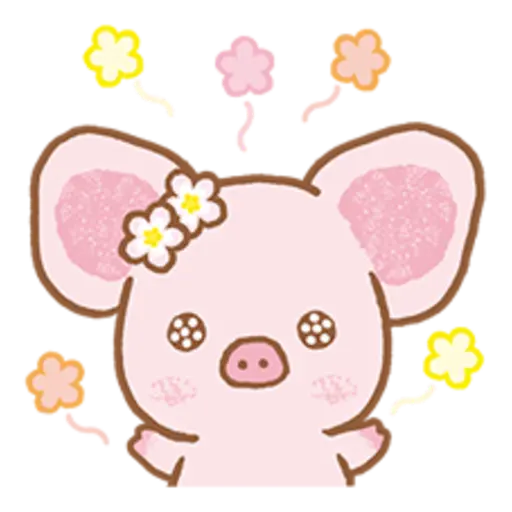 Piggy girl Pinkish Days 
