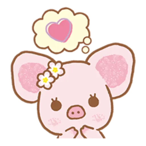 Piggy girl Pinkish Days 