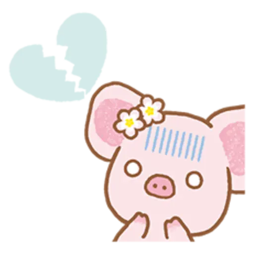 Piggy girl Pinkish Days 