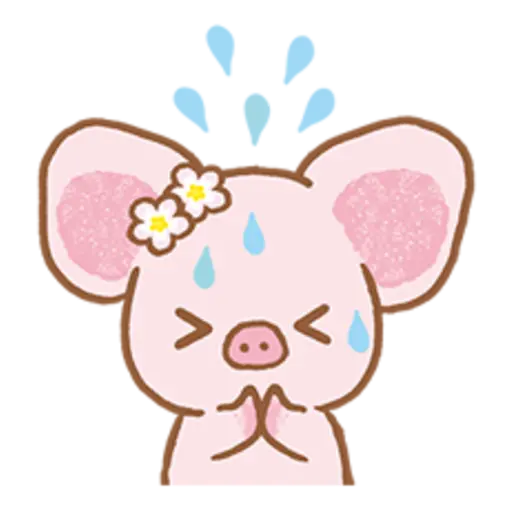 Piggy girl Pinkish Days 