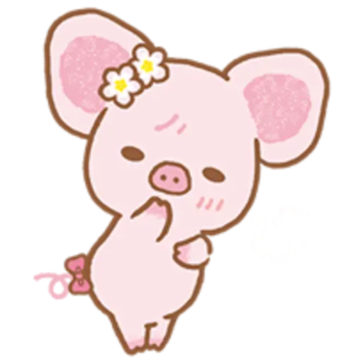 Piggy girl Pinkish Days 