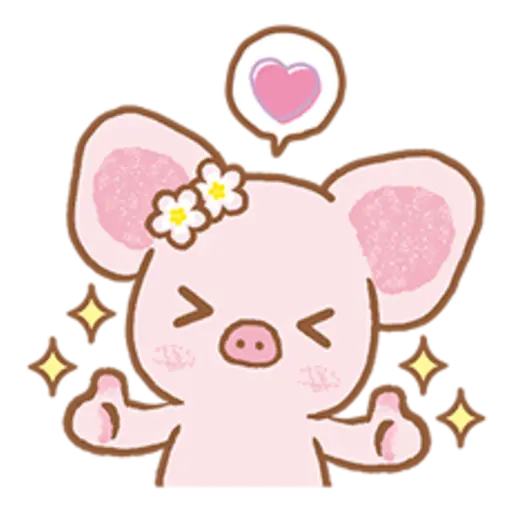 Piggy girl Pinkish Days 