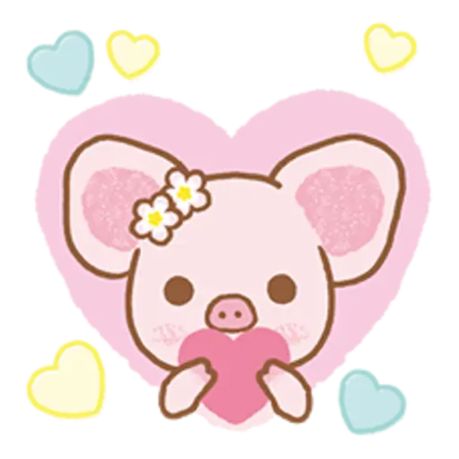 Piggy girl Pinkish Days 