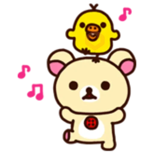 Rilakkuma: Good Friends sticker 16