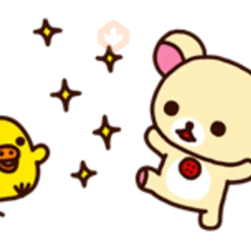 Rilakkuma: Good Friends sticker 17
