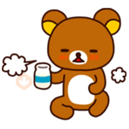 Rilakkuma: Good Friends sticker 12