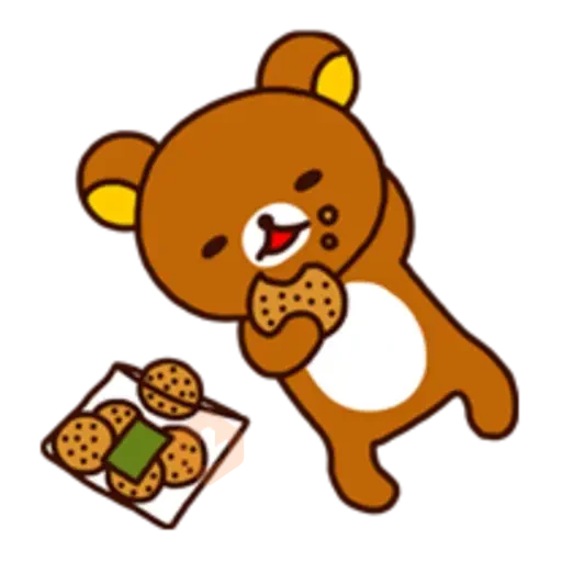 Rilakkuma: Good Friends sticker 26