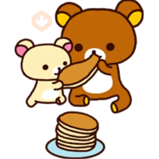 Rilakkuma: Good Friends sticker 20