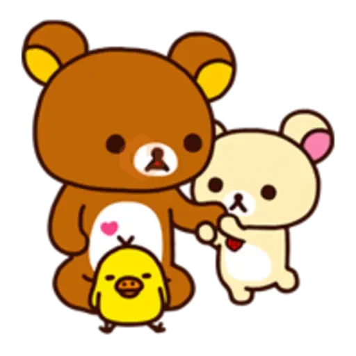 Rilakkuma: Good Friends sticker 19