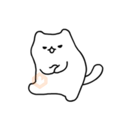 POKKY CAT - Busy Day sticker 24