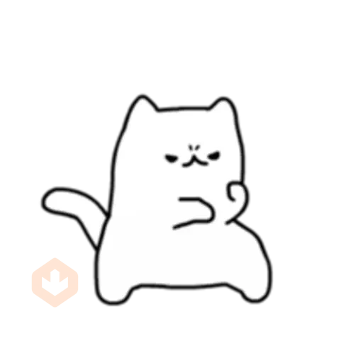 POKKY CAT - Busy Day sticker 11