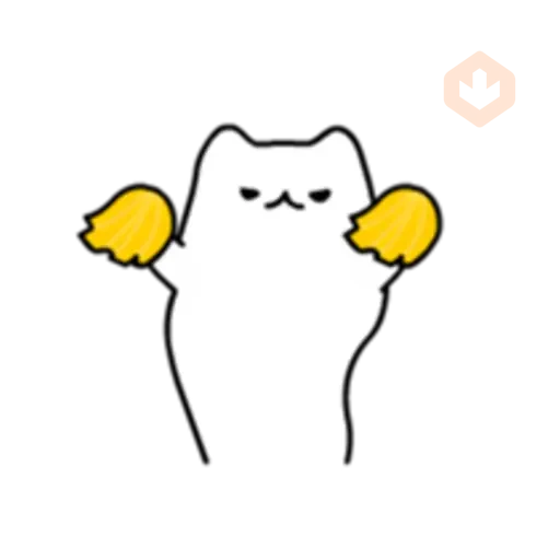 POKKY CAT - Busy Day sticker 20