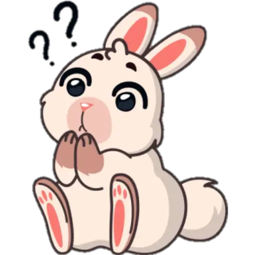 STICKERS FUNNY BUNNY 