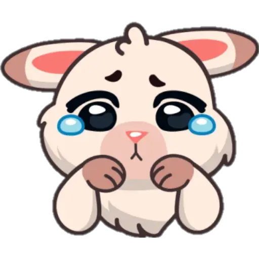 STICKERS FUNNY BUNNY 