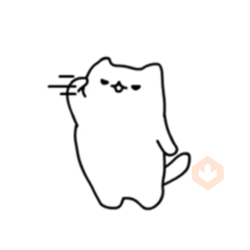POKKY CAT sticker 23