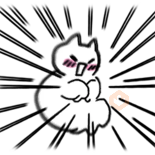 The Ghost Cat! sticker 26