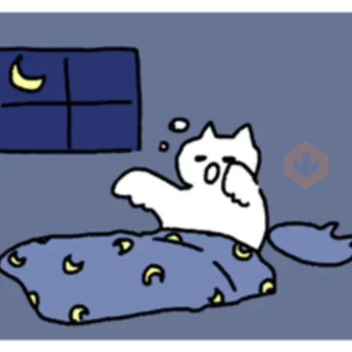 The Ghost Cat! sticker 23