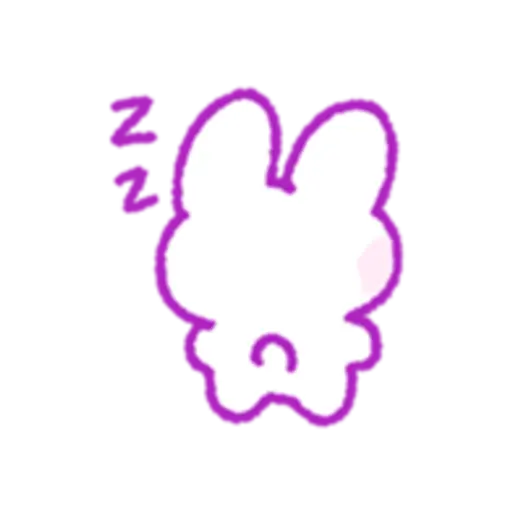 oversleeping rabbit 