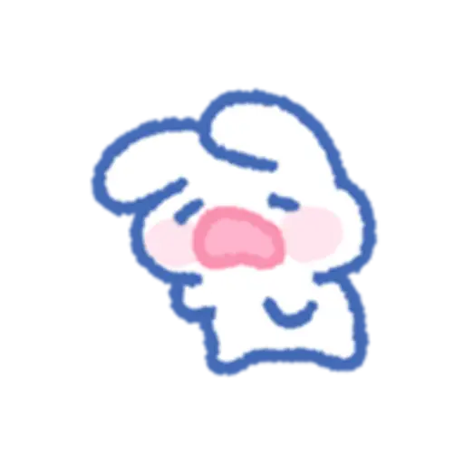 the rabbit wants to sleep 
