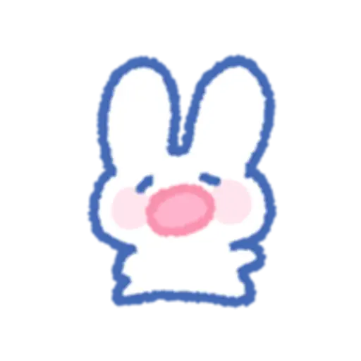 the rabbit wants to sleep 