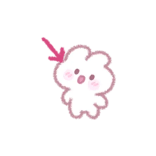 A cute and energetic rabbit 
