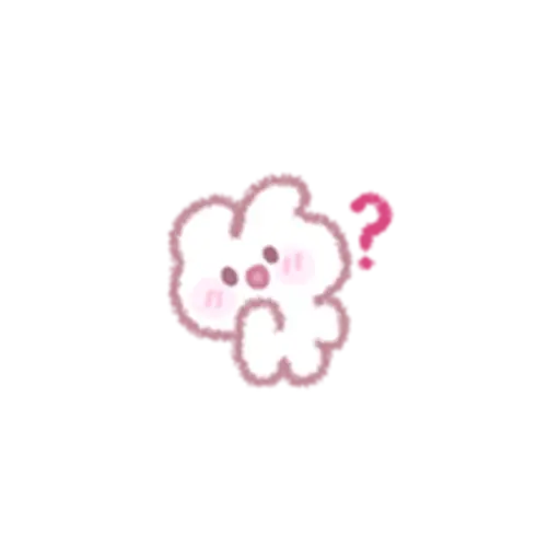 A cute and energetic rabbit 