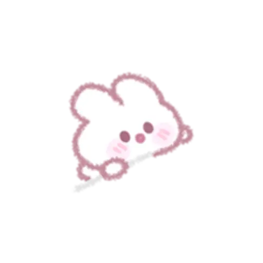 A cute and energetic rabbit 