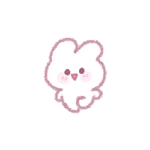 A cute and energetic rabbit 