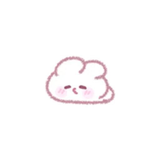 A cute and energetic rabbit 